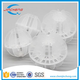 Heat Resistant Plastic Random Packing , High Free Volume Polyhedral Hollow Ball